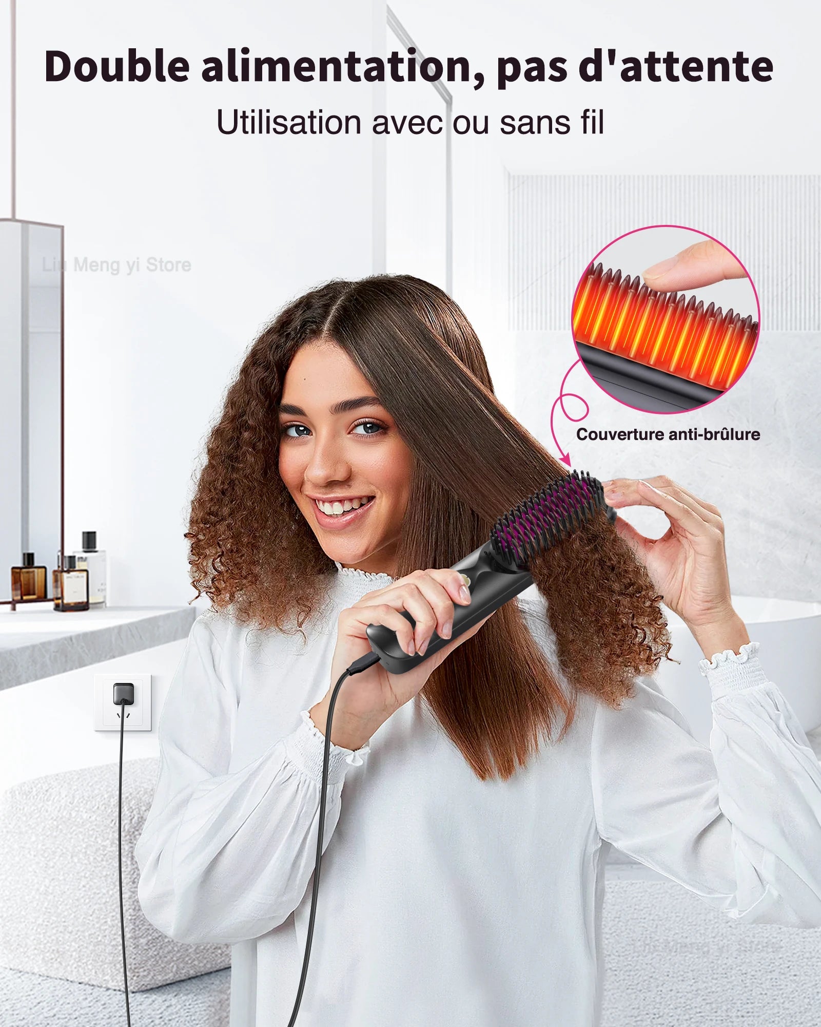 Brosse Lissante Sans Fil™