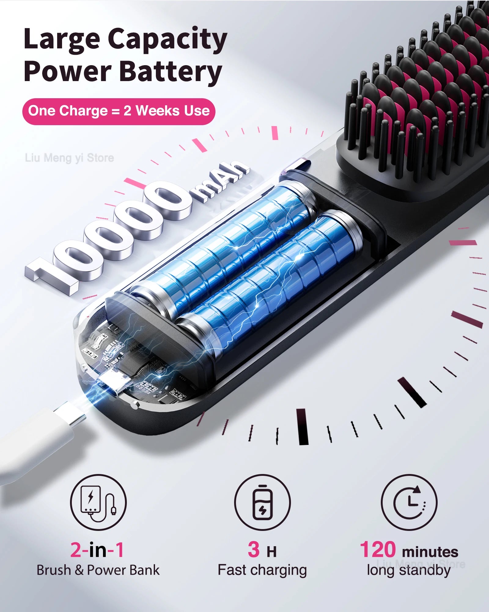 Brosse Lissante Sans Fil™