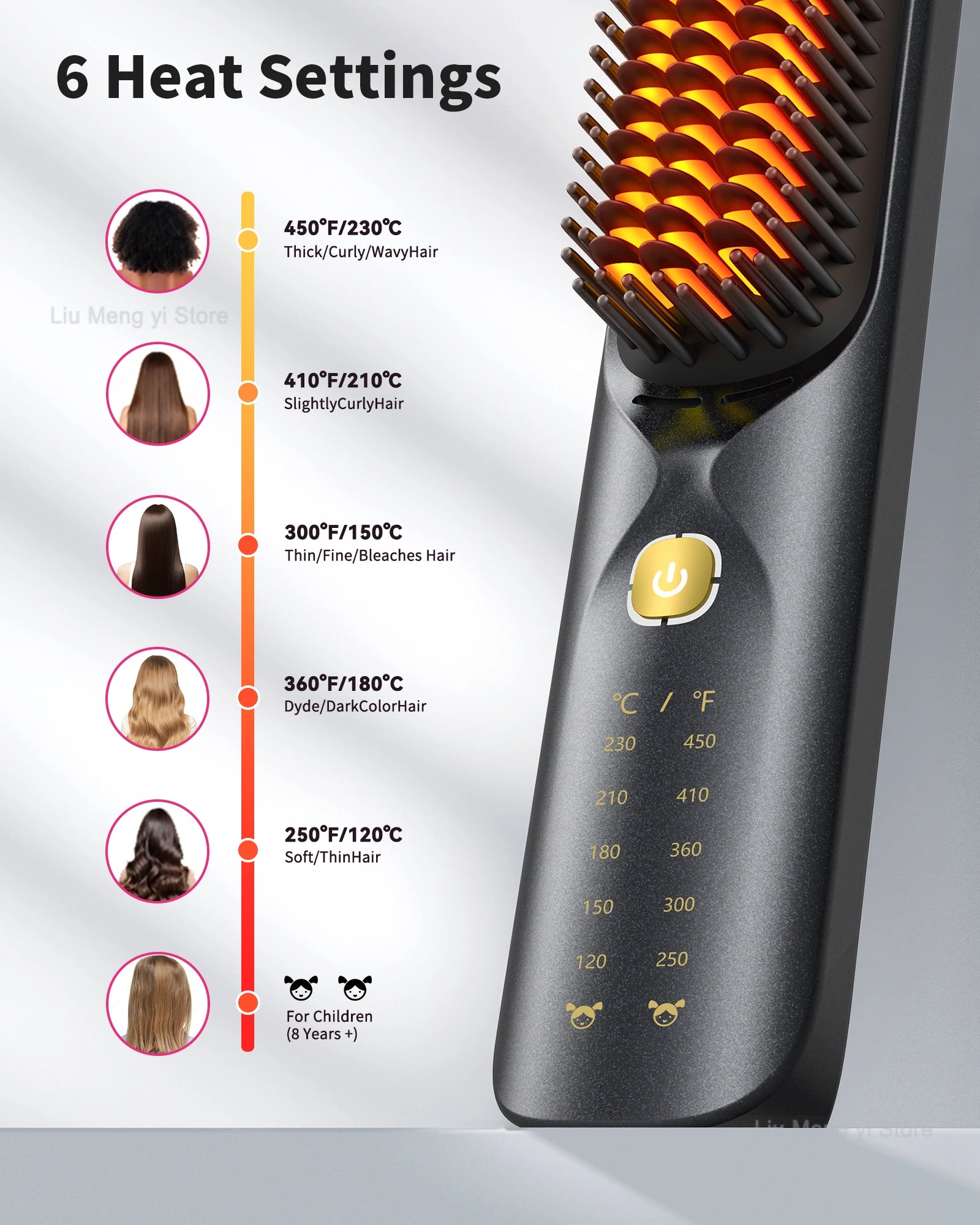 Brosse Lissante Sans Fil™