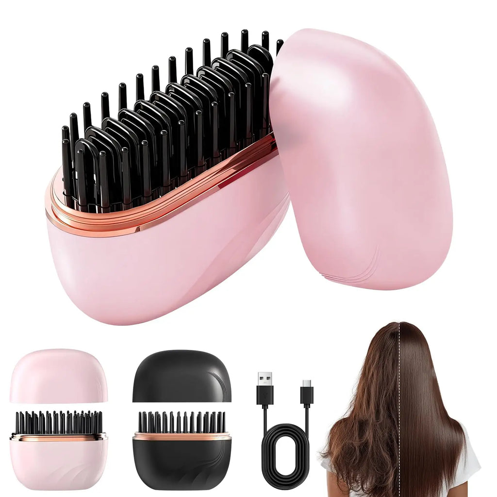 Brosse Lissante Portable Élégance™
